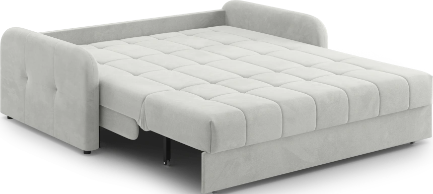 Диван прямой Гаспар 180, модель 045, Happy 900 (светло-серый)