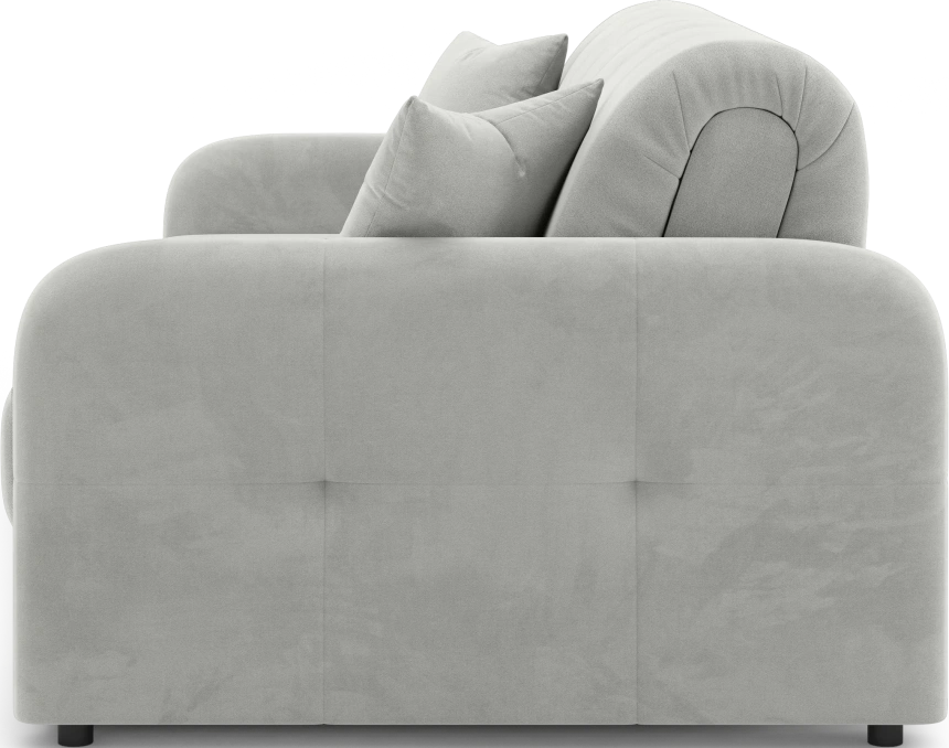 Диван прямой Гаспар 180, модель 045, Happy 900 (светло-серый)