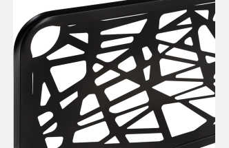 Кровать Кубо, 120x200, черный