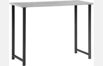 Барная стойка Дилан Лофт, 120x50x90, бетон, каркас черный