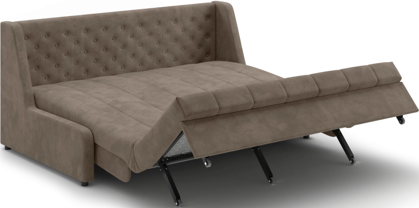 Диван прямой Ричмонд 180, модель 069, без подлокотников, Бежевый (Ultra Beige)