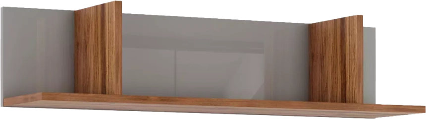 Гостиная модульная Онтарио 2, Дуб Барокко янтарный / Серый Асфальт глянец