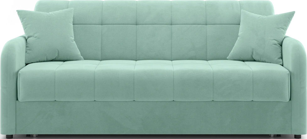 Диван прямой Гаспар 180, модель 045, Happy 690 (зелёный)