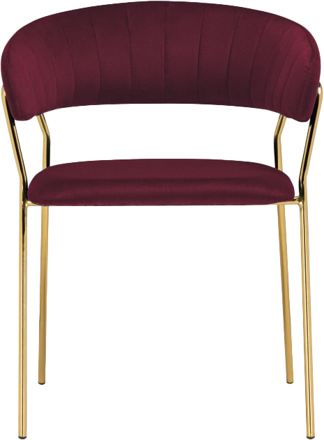 Стул Kamelia 1, wine red / gold