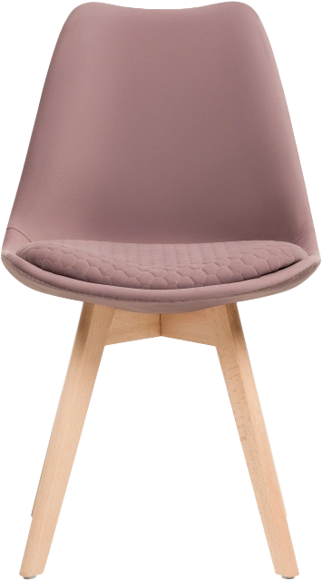 Стул Bonuss, велюр, light purple / wood