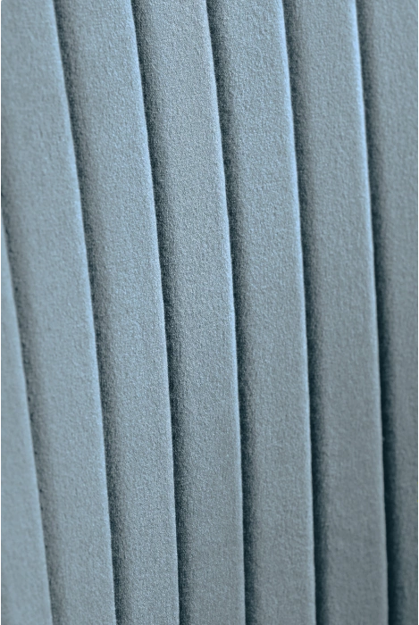 Стул Kora, на металлокаркасе, light blue / white