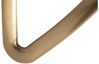 Журнальный стол 57EL-STOL/ZH-790B, 70x70x50, природный мрамор, белый мрамор / золото