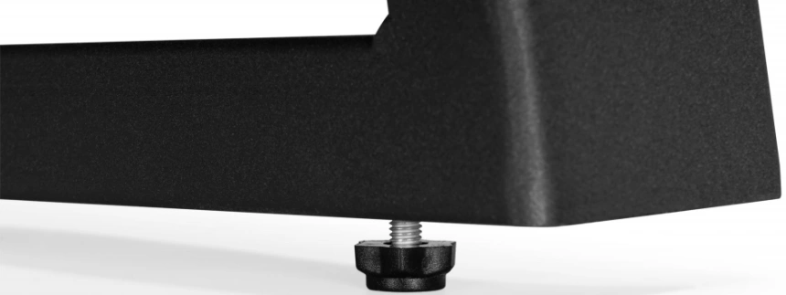 Обеденный раздвижной стол Джек, 140(200)х80, керамика, белый мрамор / черный