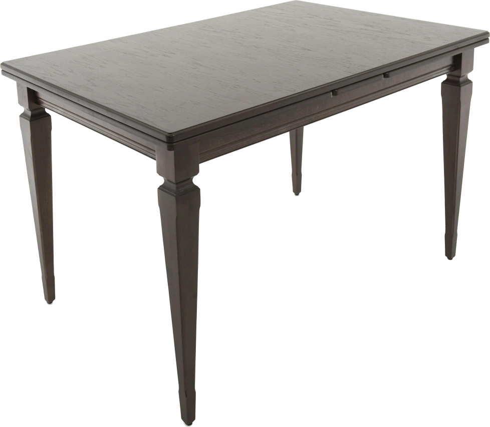 Кухонный стол Греция 110, орех темный, каркас орех темный