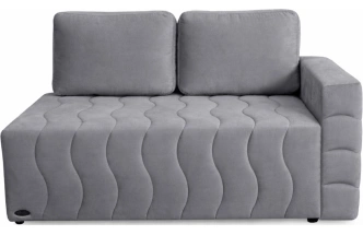 Диван-кровать Орион, левый, альба темно-серый