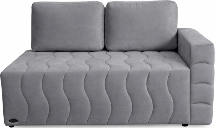 Диван-кровать Орион, левый, альба темно-серый