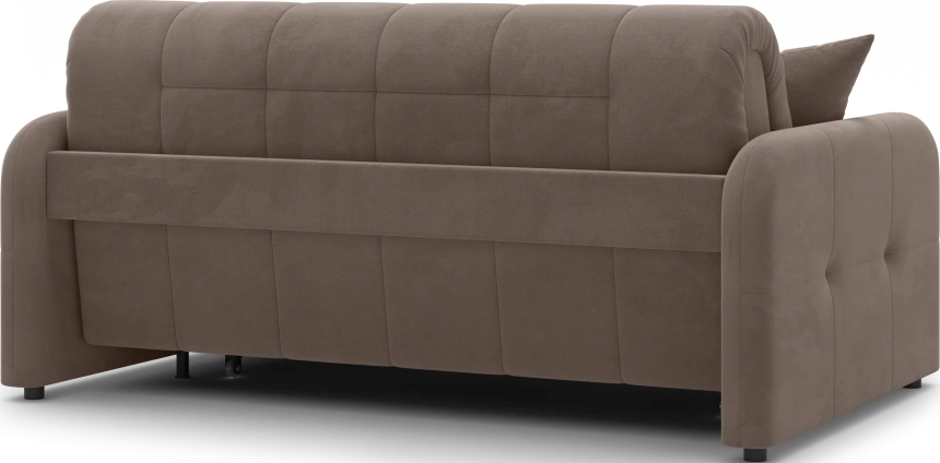 Диван прямой Гаспар 160, модель 045, Happy 233 (коричневый)