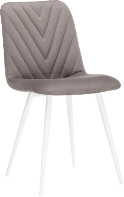 Стул Ральф, на металлокаркасе, латте / белый