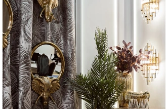 Зеркало настенное "Голова слона"