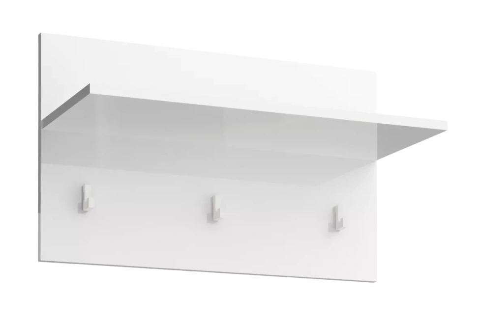 Вешалка настенная Норден, Белый