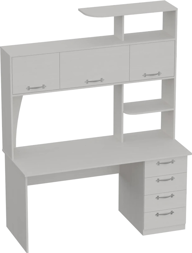 Стол компьютерный СК-11, бодега белая