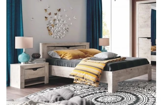 Кровать полутораспальная Соренто, 120*200, дуб бонифаций