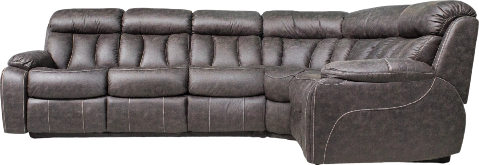 Диван угловой Азалия, Тревел Брик, Контрастная