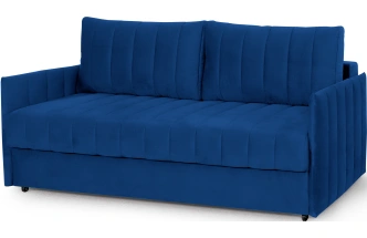 Диван-кровать Пекин, двухместный, мора синий