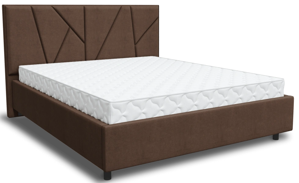 Кровать Рица-1, с/м 180x200, Catania chocolate