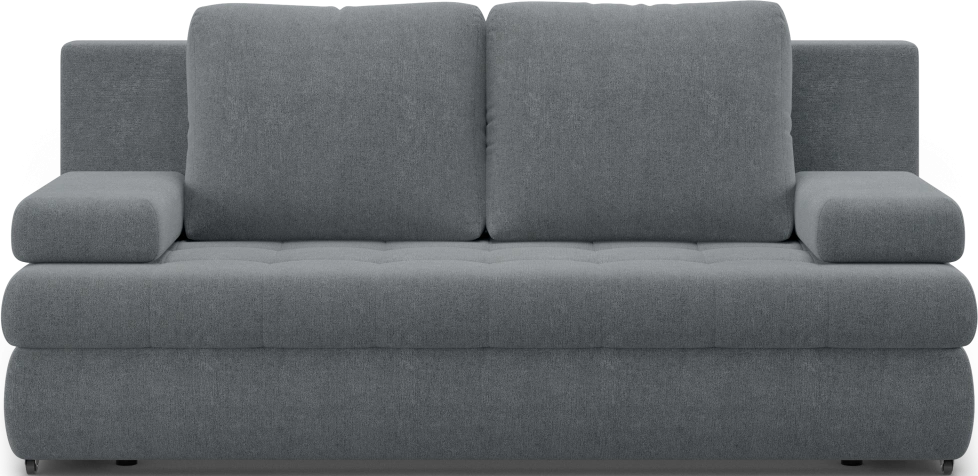 Диван прямой Линс, модель 006, Daily 998 (темно-серый)