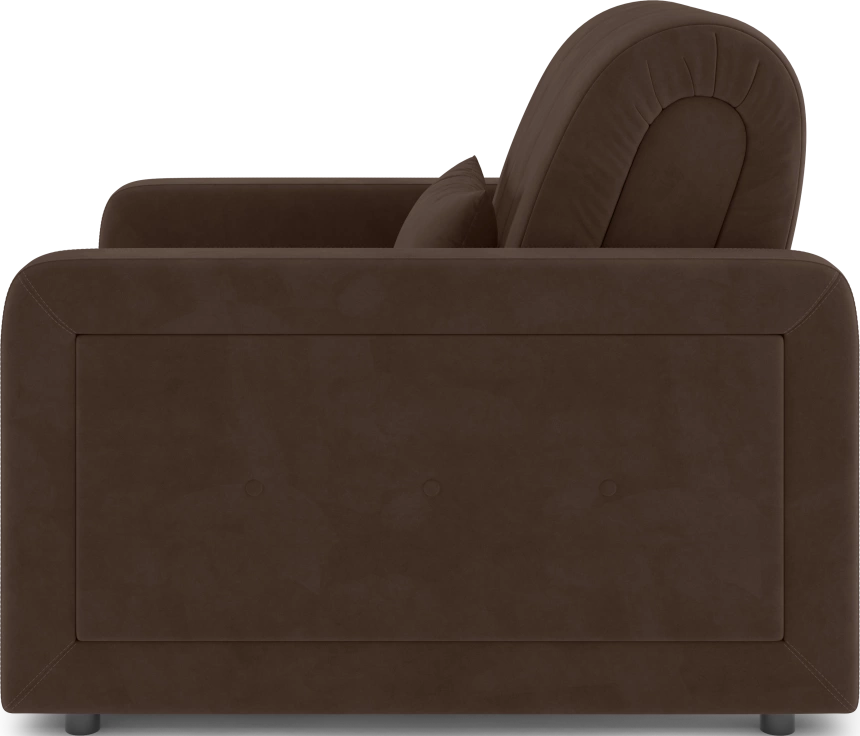 ​Кресло-кровать Борго 80, модель 107, Ultra Chocolate​ (шоколадный) / венге