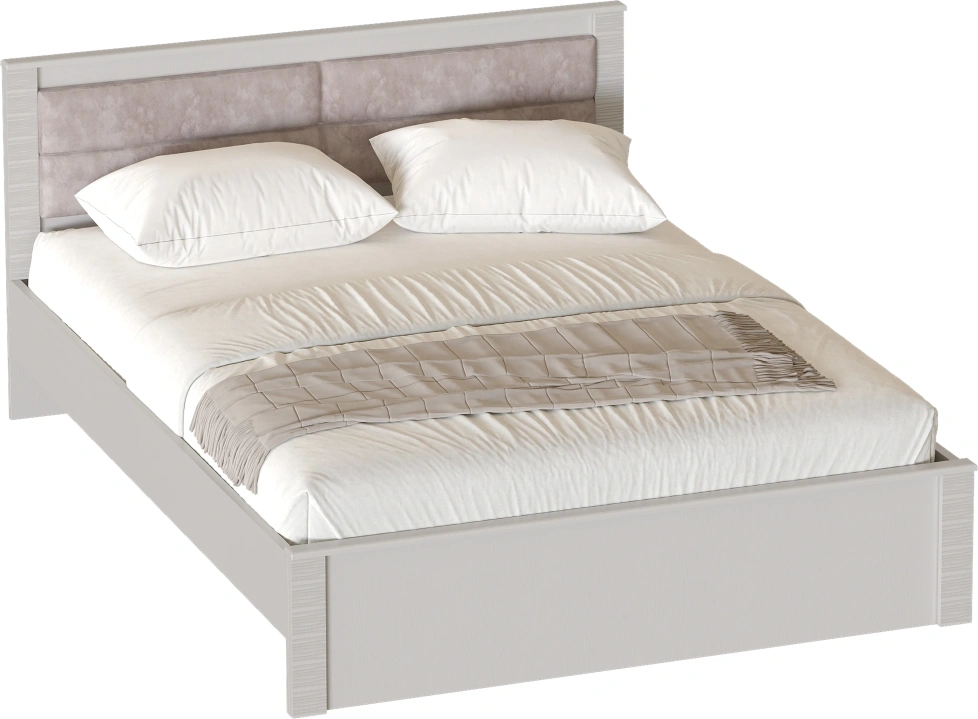 Кровать Элана 140, полутораспальная, персидский жемчуг