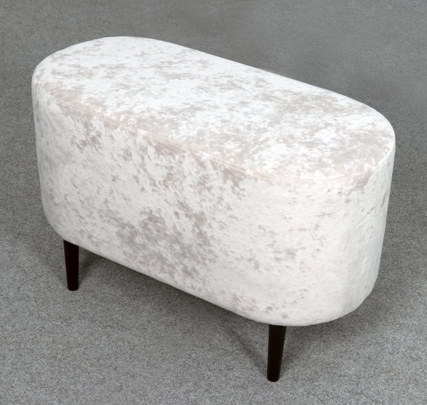 Банкетка Олаф, мягкая, тиффани бежевый