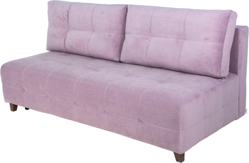 Диван прямой Бали 4 без боковин, Catania mist lavender