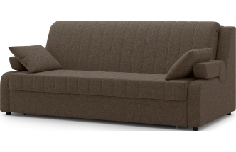 Диван прямой трехместный Марс 180, модель 066, Morelia 35 (коричневый)