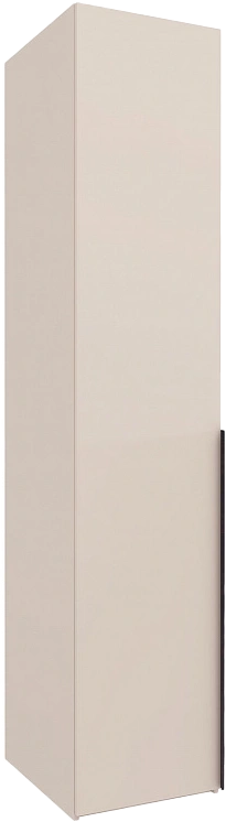 Шкаф одностворчатый Луара 3, распашной для одежды, кашемир серый