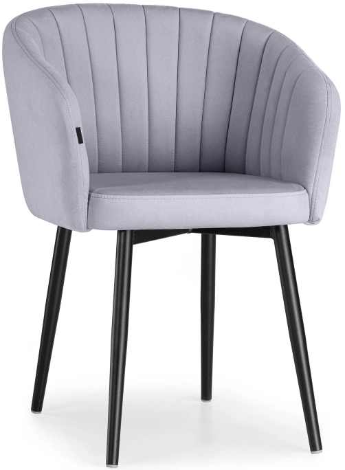 Стул Моншау, крутящийся 180, velutto 46 / чёрный