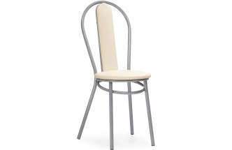 Стул кухонный Lamniel, косое кольцо, ваниль в крапинку / светлый мусс