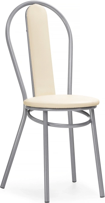 Стул кухонный Lamniel, косое кольцо, ваниль в крапинку / светлый мусс