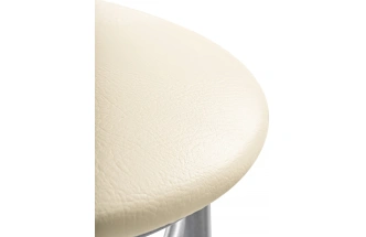 Стул кухонный Lamniel, косое кольцо, ваниль в крапинку / светлый мусс