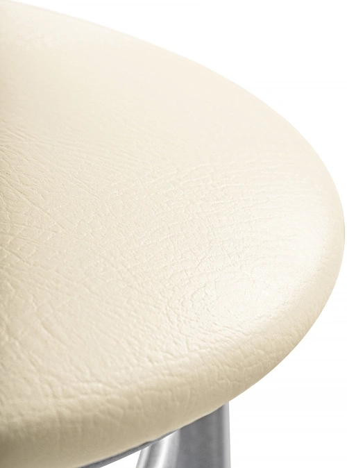 Стул кухонный Lamniel, косое кольцо, ваниль в крапинку / светлый мусс