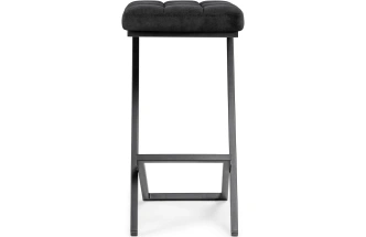 Полубарный табурет Амаури, катания блэк / черный матовый