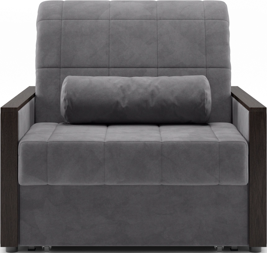 ​Кресло-кровать Токио 80, модель 062, Ultra Grey​ (серый) / венге