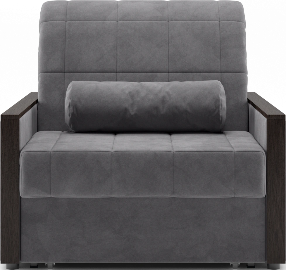 ​Кресло-кровать Токио 80, модель 062, Ultra Grey​ (серый) / венге