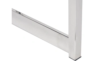 Барный стул GY-B8216-BL, велюр, черный / хром