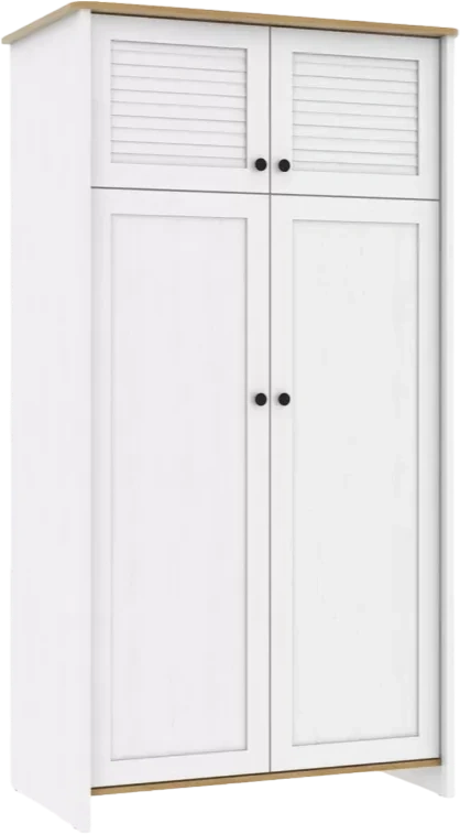 Шкаф Тифани, Дуб небраска/Белый