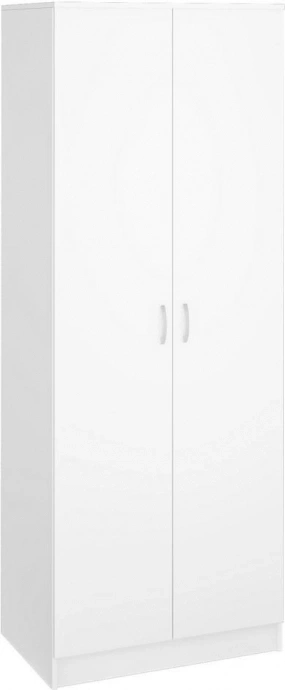 Шкаф двухстворчатый Адайн ШК-20, белое дерево / белое дерево