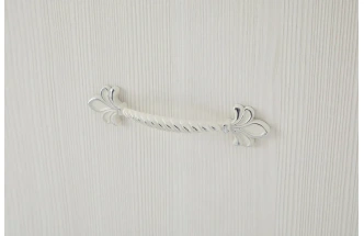 Шкаф двухдверный Элана, 101x41x208.5, распашной с полками, бодега белая