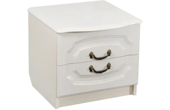 Тумба прикроватная Людмила, ясень жемчужный