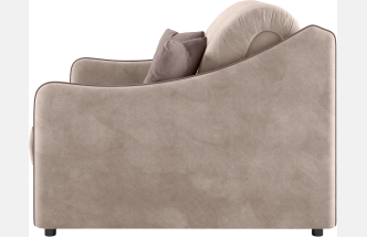 Кресло-кровать Дели 80, модель 032, Ultra Sand​ / Ultra Stone​ (песочный​)