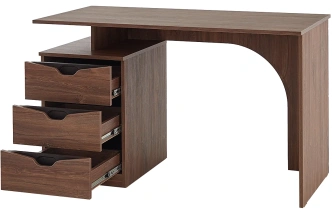 Стол письменный Соренто, с ящиками, дуб стирлинг