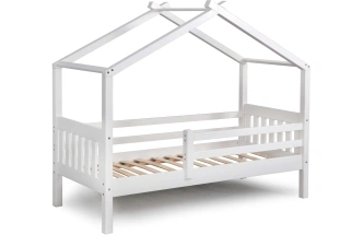 Детская кровать-домик Алиса, 80*160, белый