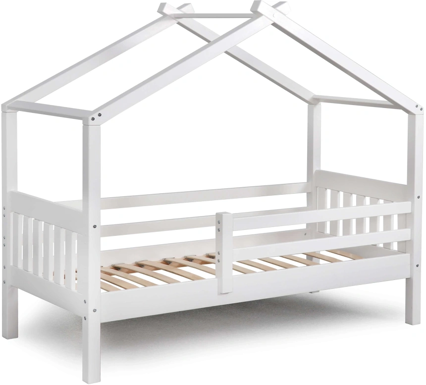Детская кровать-домик Алиса, 80*160, белый