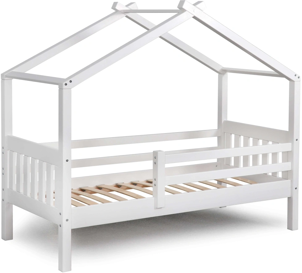 Детская кровать-домик Алиса, 80*160, белый