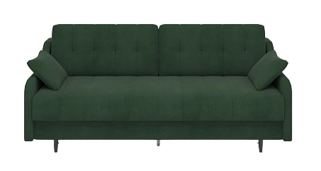 Диван прямой Женева, Lamb Emerald